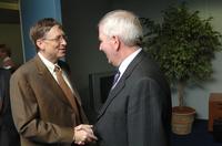 Bill Gates and Charlie McCreevy